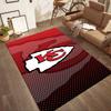 Kansas City Chiefs Square Rugs Are a Great Choice for Living Rooms, Bedrooms, Home Décor, and As Gifts.