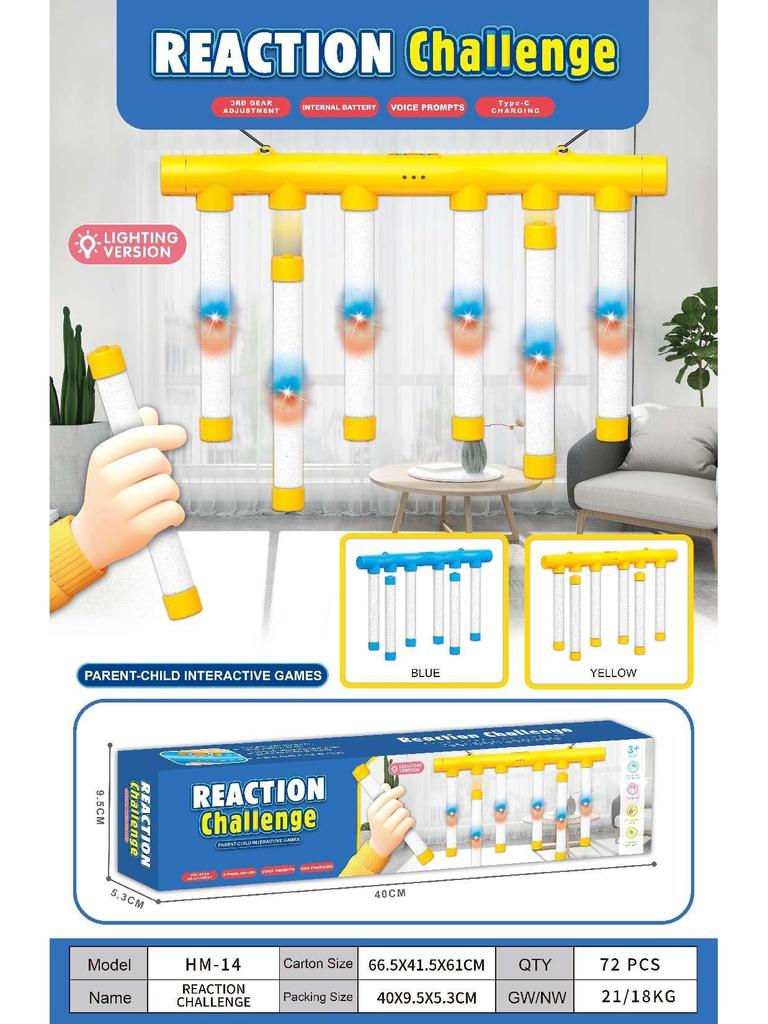 Parent-Child Interactive Eye-Hand Coordination Game: Sensory Training Stick for Toddlers