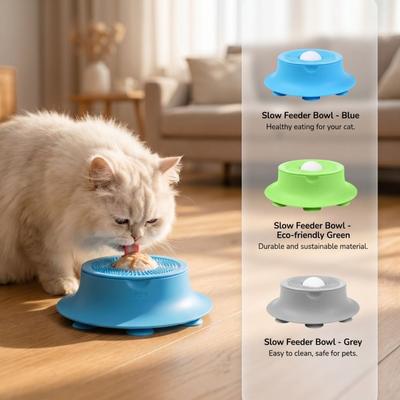 Suction Cup Dog Lick Pad Bowl Non-Slip Base Pet Feeding Bowl Lick Mat Licking Bowl Cats and Dogs