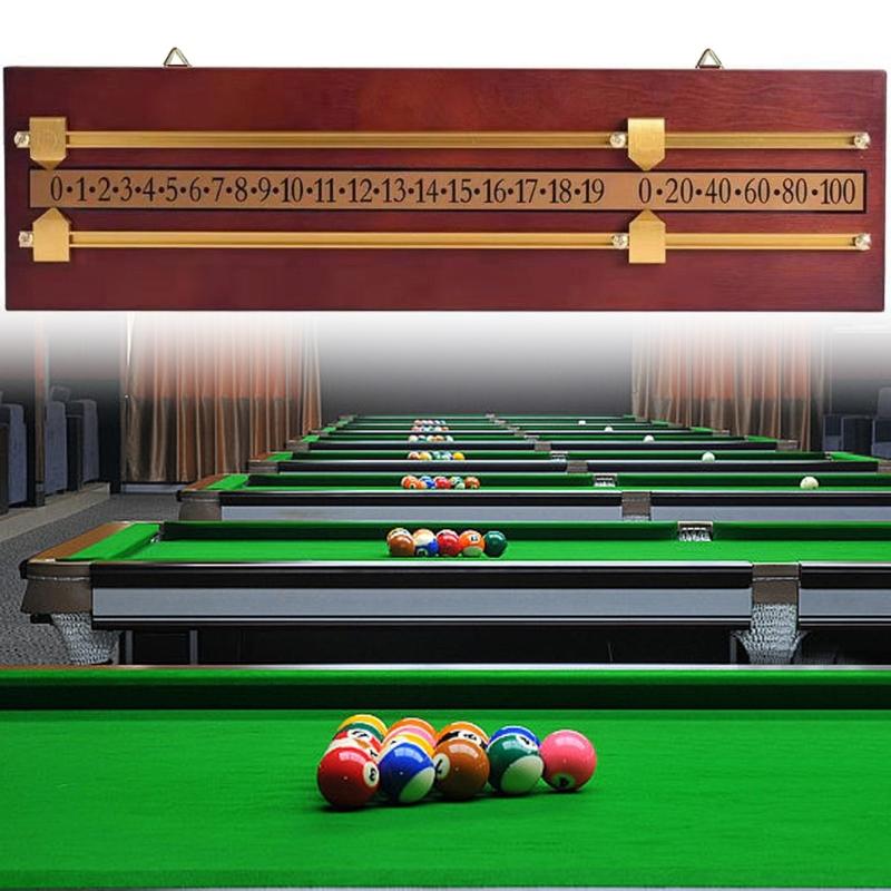 Billiard Tool for Club Billiard Scoreboard Wall Mounted Snooker Game Score Board