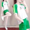 Sports Suit Women's Casual Summer Fashion Large Size Shorts Loose Running Two-piece Set