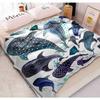 Whale Shark Plush Blanket, Soft Velvet Throw for Ocean Lovers, Cozy Sea Animal Blanket, Marine Life Home Decor Gift Room Decor
