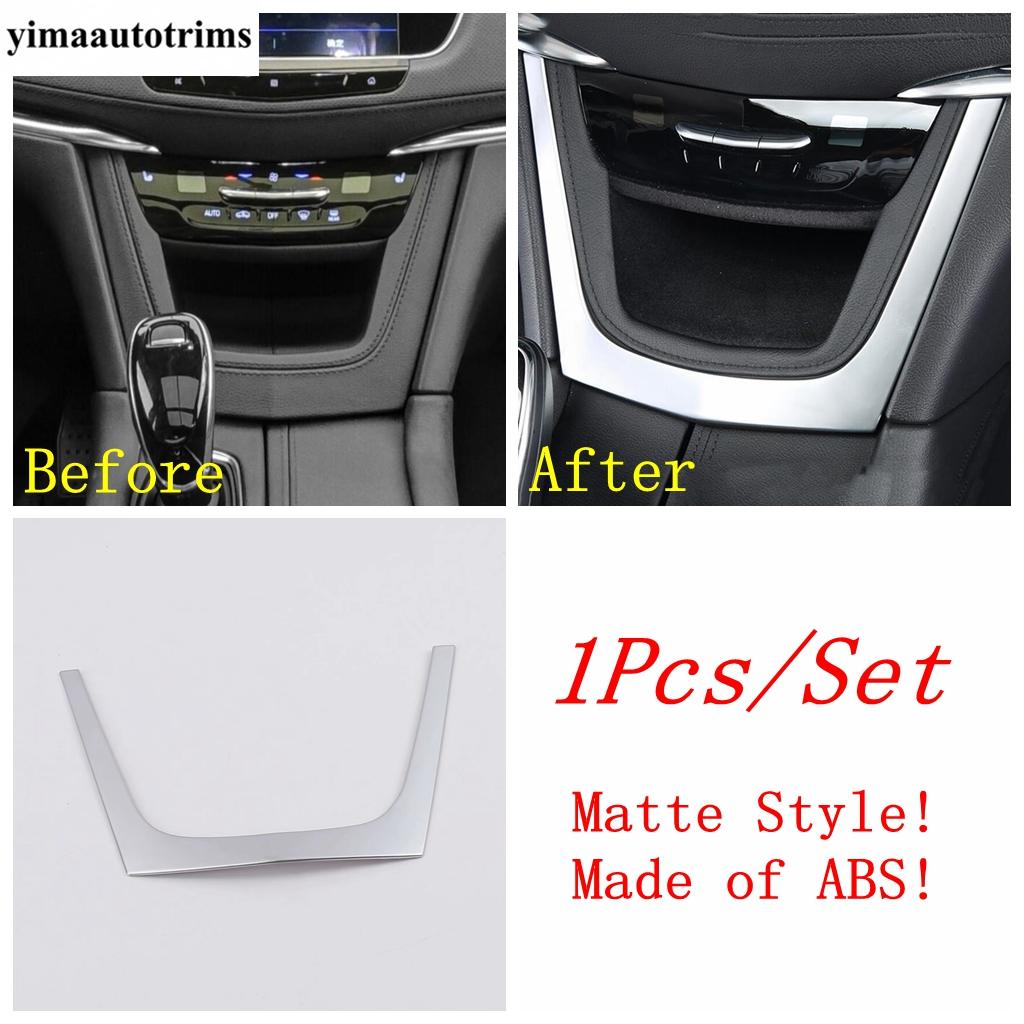 Head Lamp / Water Cup / Window Lift / Rear Armrest Box Air AC Outlet Frame Cover Trim Accessories For Cadillac XT5 2017 - 2024