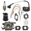 Carburetor Ignition Coil Module Gasket Spark Plug For STIHL MS250 MS230 MS210 021 023 025 Chainsaw Walbro Carb