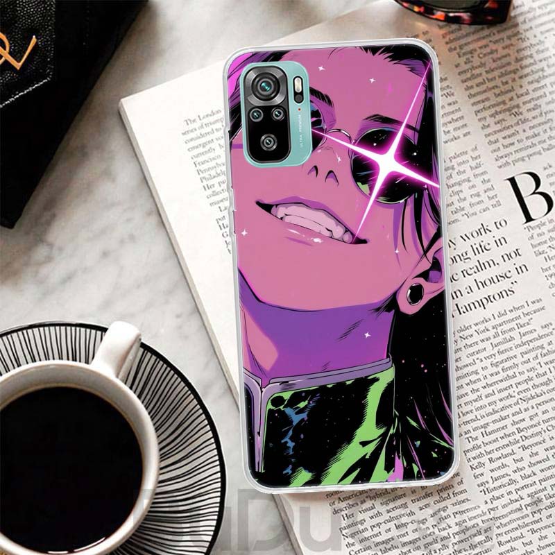 Kaisen J-Jujutsu Geto Suguru Cover For Xiaomi Redmi Note 14 13 12S 12 11 Pro Plus Phone Case 11S 10S 10 11E 11T + 9S 9 Print Coq