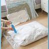 5 Sizes Reusable Vacuum Bags with Hand-Pump Vacuum Compression Sealer Bag Mini Vacuum Sealer Machine for Clothes Organizer