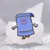 Comedy Cartoon Anime Enamel Pins Custom Fantastic Towel Brooches Lapel Badges Funny Jewelry Gift for Friends