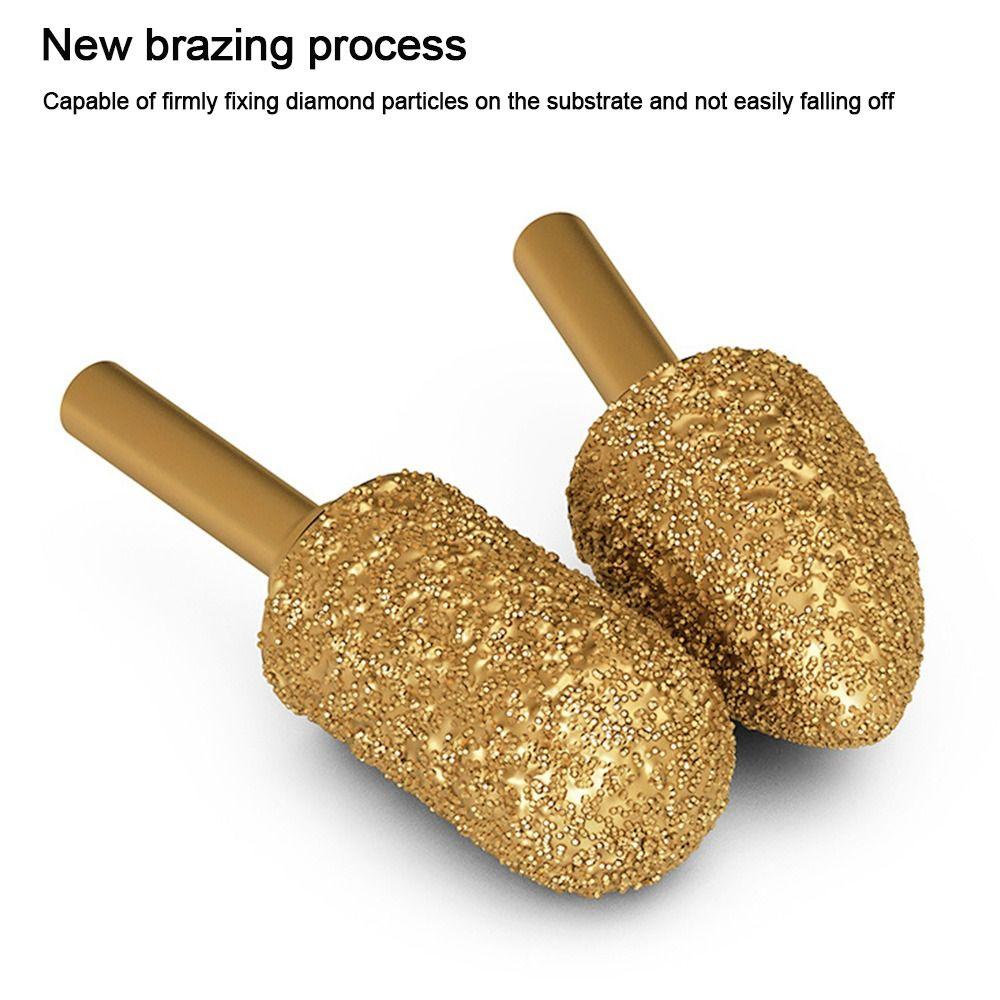 Jade Carving Grinding Head Graphite Rod Polished Diamond Grinding Needle Diamond Grinding Burr