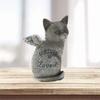 Resin Pet Memorial Statue Stone Finish Pet Memorial Tombstone  Living Room