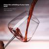 Elegant Crystal Glass Wine Glasses Concave Bottom Large Size Luxury Home Use European Style High Footed Red Wine Glasses