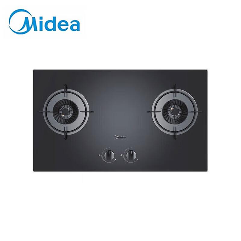 Midea JZT-Q60G Dual-Burner Natural Gas Stove CN plug (adapter included)