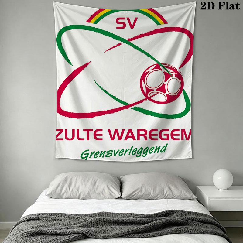SV Zulte Waregem Wall Hanging Printed Fabric Blanket Decorative Tapestries for Bedroom Living Room Home Decor
