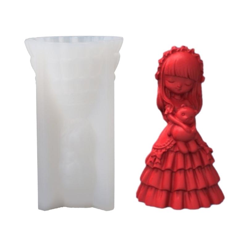 

Soap Molds Girl Shape Craft Moulds Soap Moulds Candle Moulds Hand-Making Soap Supplies Silicone Material for Hand-Making