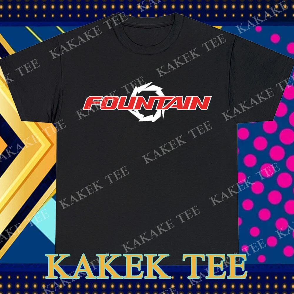 New Fountain Powerboats Boat Logo T-Shirt Funny Size S to 5XL XL