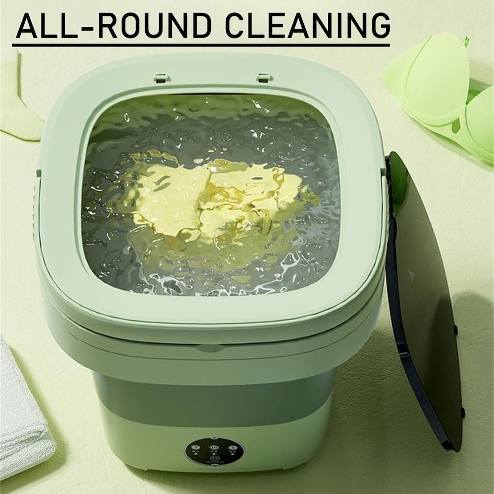 6.5L Mini Washer Powerful Decontamination Foldable Washer New Portable Washing Machine