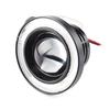 3.5" LED Car Fog Light White Angel Eyes Standlichtringe Driving Head Lamp 12V 2x