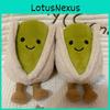 Pistachio Plush Toy Fruit Shape Soft Stuffed Doll For Kids Gift Collection