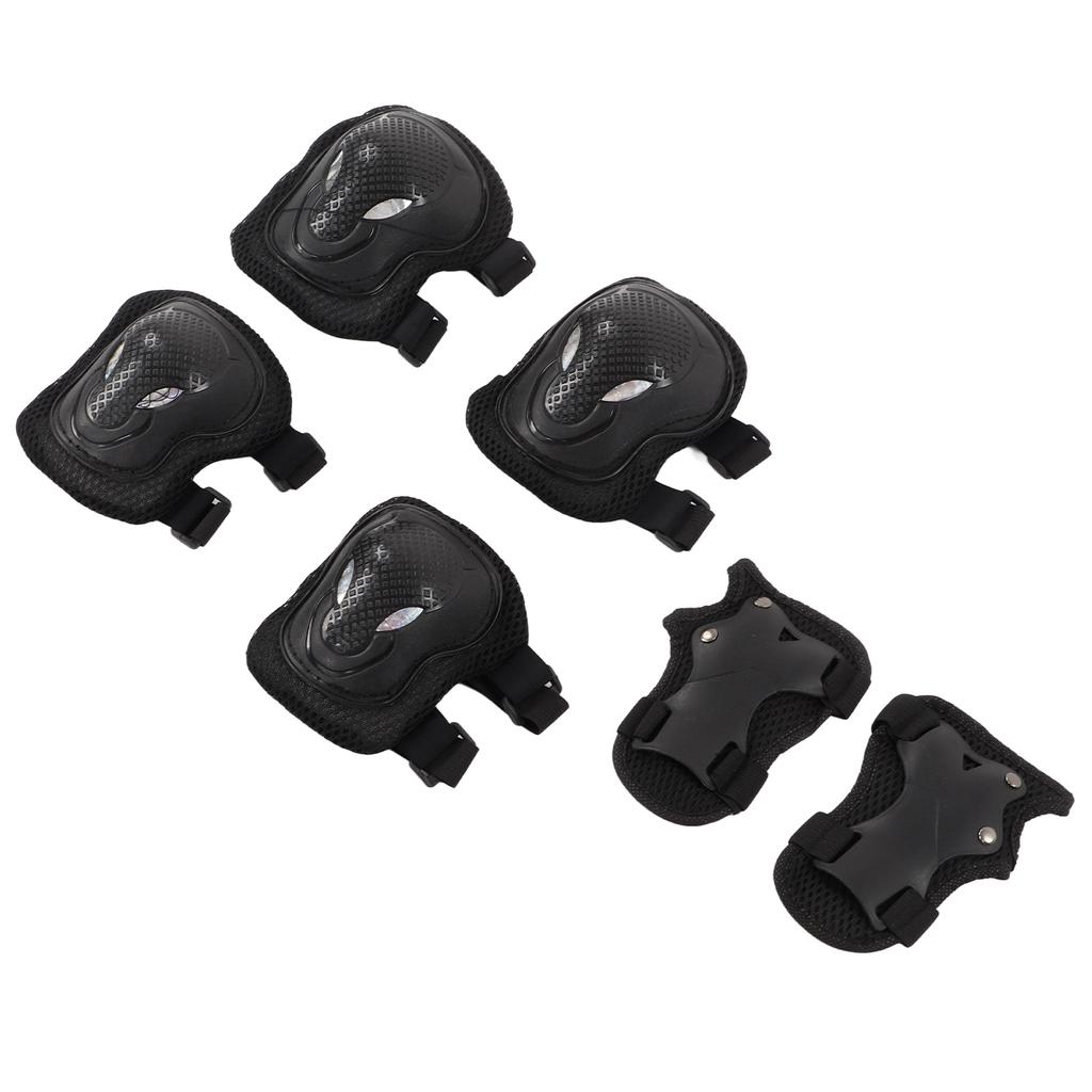 Kids Adult Sports Protective Gear Set Knee Elbow Pad Wrist Guards for Roller Skating 6 Years Old
