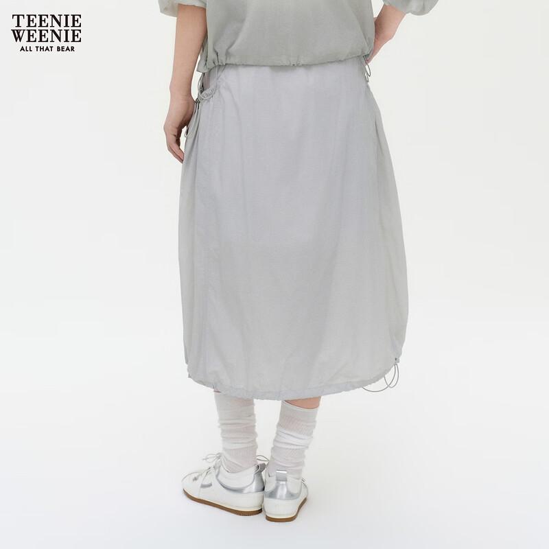 Teenie Weenie Women's Simple A-Line Long Skirt