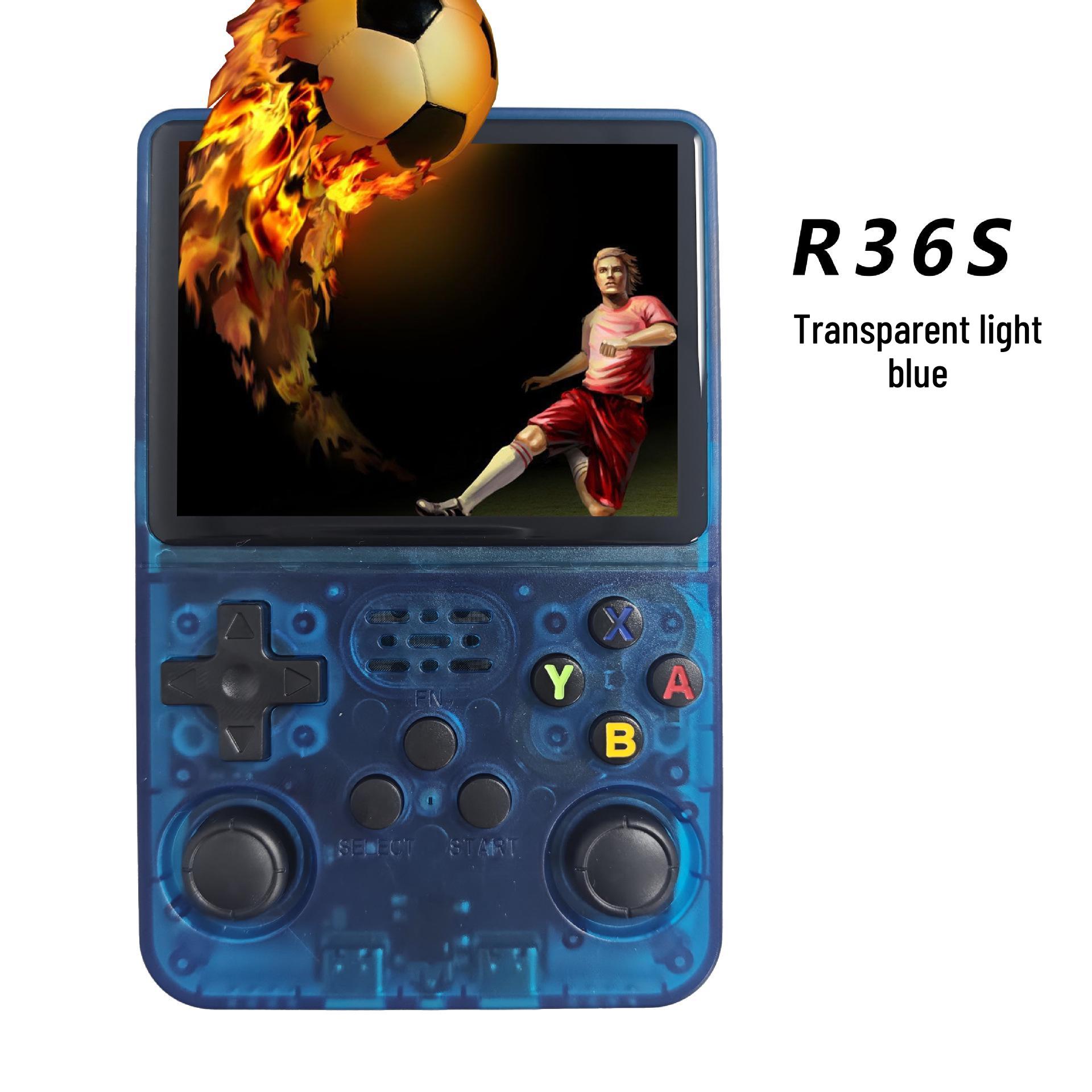 R36S Портативная консоль с открытым исходным кодом: Ностальгия по GBA и классические аркадные игры 128+32G English version