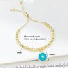 Simple Round Cross Copper Bead Chain Bracelet Adjustable Drawstring Charm Bracelet Classic for Men Women Party Wedding Jewelry