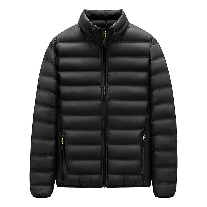 Ropa de Invierno para Hombre Ligera y Delgada Ropa de Moda para Hombre Ropa Acolchada de Algodón Cálida Ropa de Invierno Chaqueta Corta Ropa para Hombre