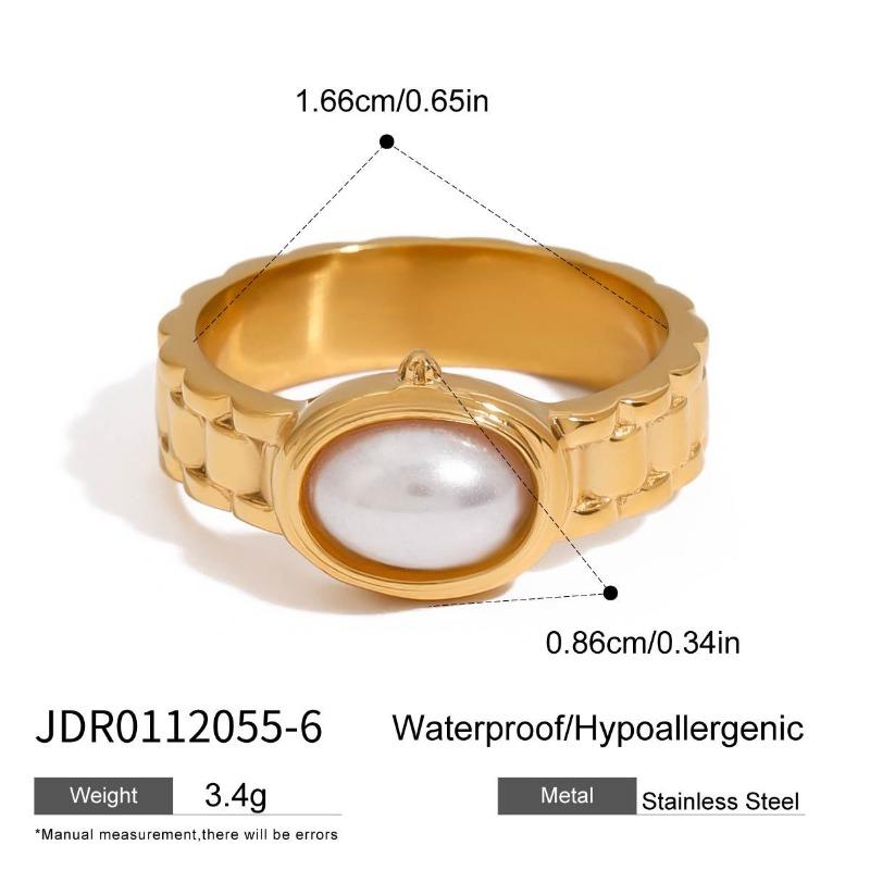 Bracelet ring titanium steel women's niche design ring finger ring stainless steel jewelry