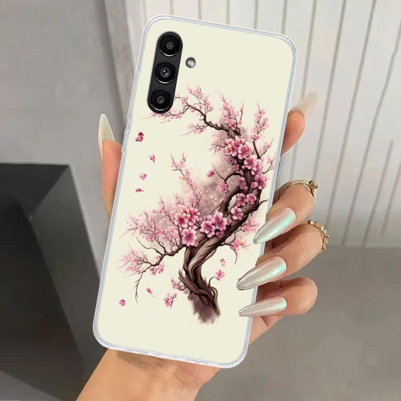 Cherry Blossom Tree Phone Case for Samsung Galaxy A16 A26 A36 A56 A15 A25 A35 A55 A14 A24 A34 A54 A13 A23 A33 A53 A05S A04S A03S