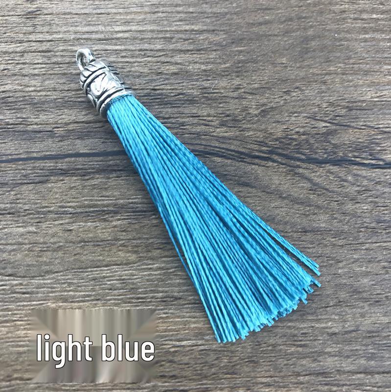 6CM Metal Cap Tassel Pendant for DIY Jewelry, Bag, Earrings & Clothing Accessories