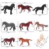 Foal  Figures Figurines Arabian Desktop Ornaments Horse  Miniature Educational  Toys Animal Models