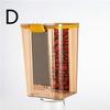 Transparent Square Sealed Fresh-keeping Box Japanese Style Kitchen Grain Storage Tank for Snacks and Dried Fruits
