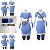 Vibrant Blue Katara Cosplay Dress From Avatar The Last Airbender For Halloween Parties