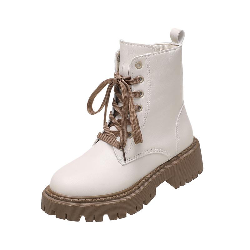 New 2024 Women's Fashion Chelsea Boots Autumn/Winter Plush Boots British Style Soft Leather Short Boots New Brand Designer Boots