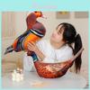 Soft Plush Animal Pillow With Realistic Design Featuring Colorful Rooster Hen And Bird Toys