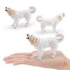 Pvc Realistic Pyrenees Mountain Dog Figure Toy For Childrens Learning And Home Decor