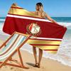 Standard Liege Print Beach Towel, Large Soft Quick Dry Towel for Beach Camping Swimming