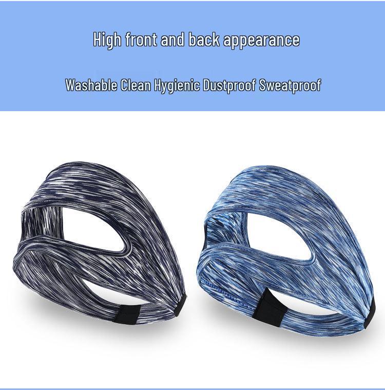 3D VR Eye Mask: Sweat-wicking, Breathable Headband & Protective Face Cover