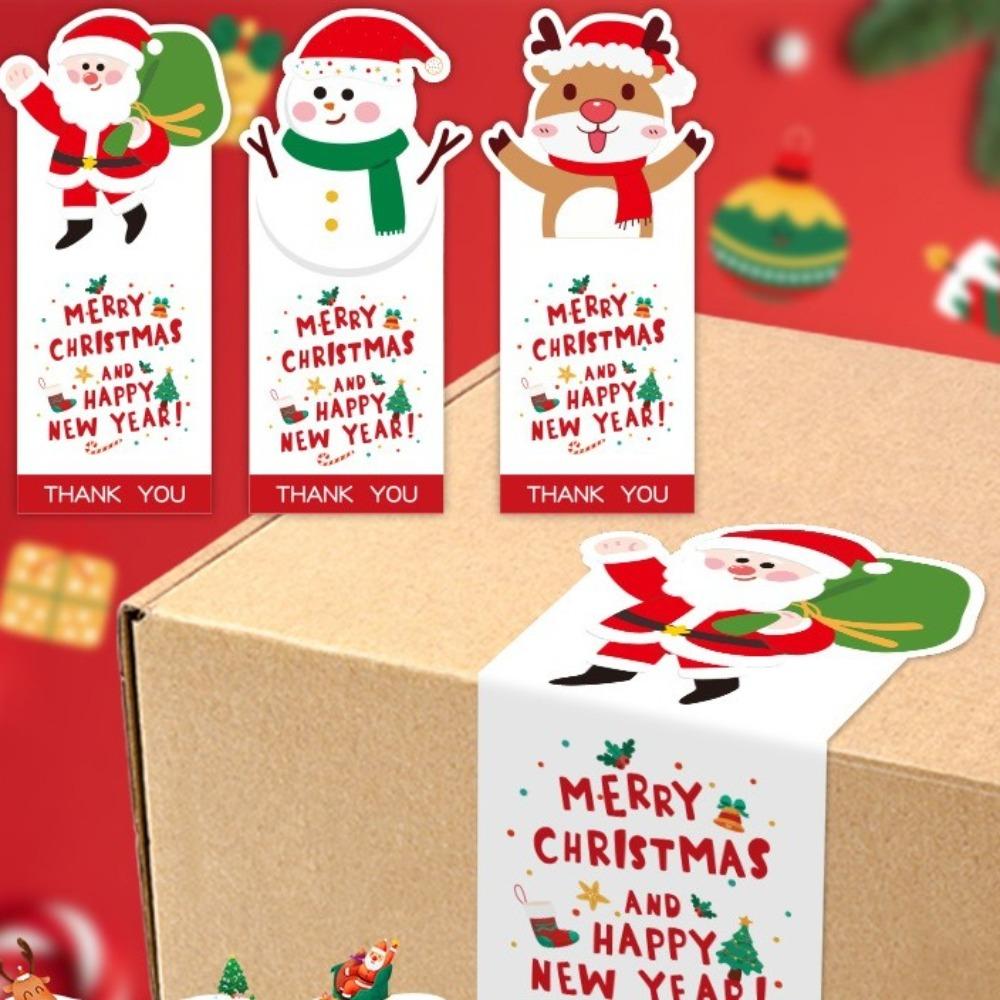 

50pcs/pack Wrapping Seal Labels Gift Paper Sticker Self Adhesive Package Label 6