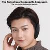 Unisex Winter Earmuffs Thick Plush Ear Protection Windproof Anti-slip Firm Stitching Commuting Outdoor Skiing Decorative Ear Warmers