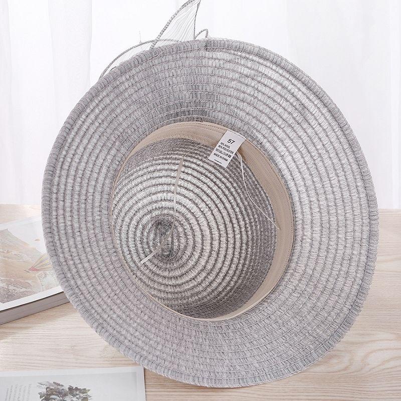 Summer Elderly Hat, Women's Basin Hat, Large Eave Foldable Beach Cool Hat