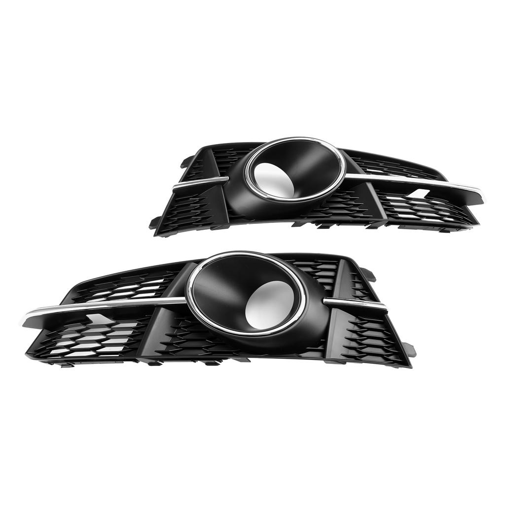 Fog Light Front Bumper Lower Grill 4G0807681AG 4G0807682AG  Fit A6 4G C7 A6l 2011-18