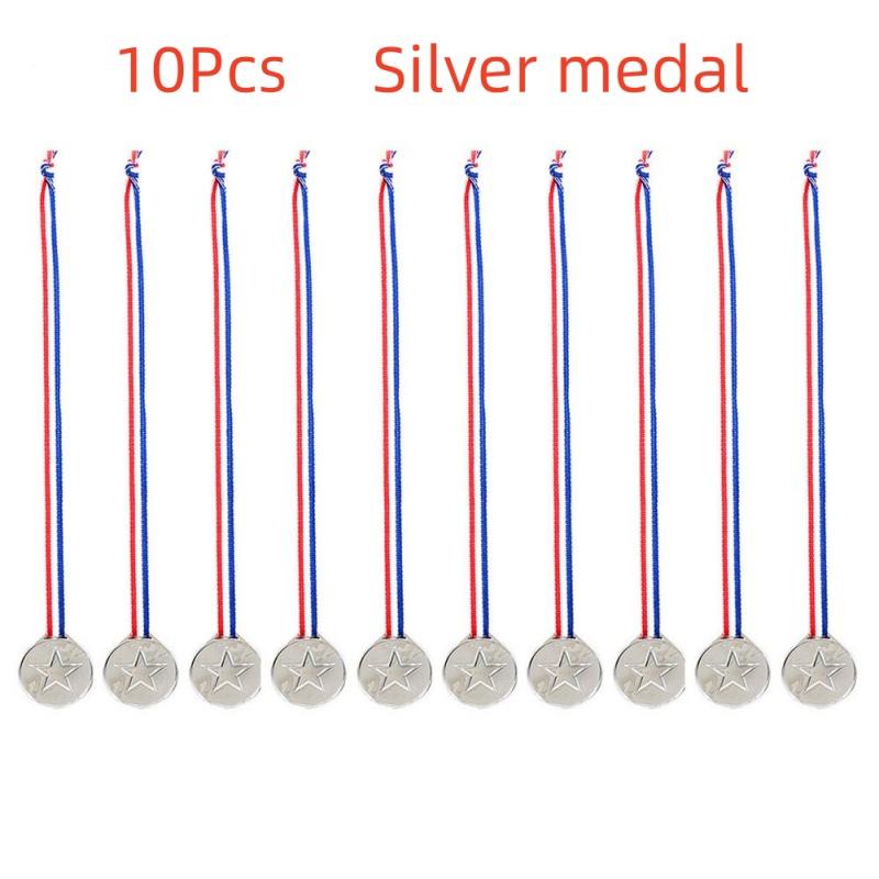

10Pcs Kids Prize Games Competition Motion Toy Kids Medals Sports Day Medals Sports Day Games Kids Medals For Kids Dance Gift
