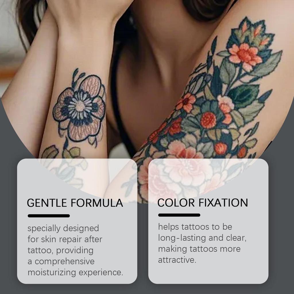 EELHOE Tattoo Care Cream: Gentle Cleansing and Daily Moisturizing for Tattooed Skin.