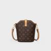 Crossbody Bucket Bag Senior Sense All-in-one Portable Small Chain Leather Bag for Women