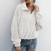 Autumn Double-sided Velvet Short Plush Jacket Tops Women Winter New Fashion Turn Down Collar Warm Women's Jackets Solid Elegant Casual Lady Coat 24901