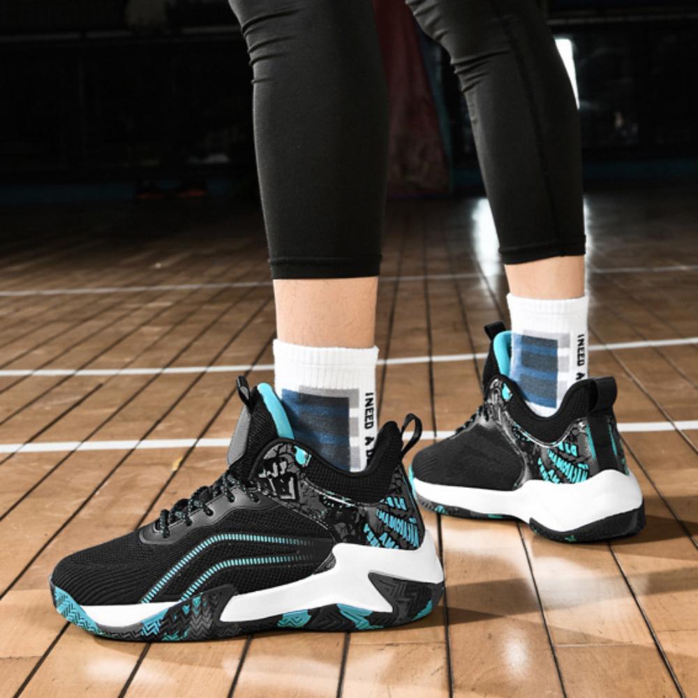 Basketball Shoes Boys Shoes Sports Casual Mesh Running Basketball Shoes