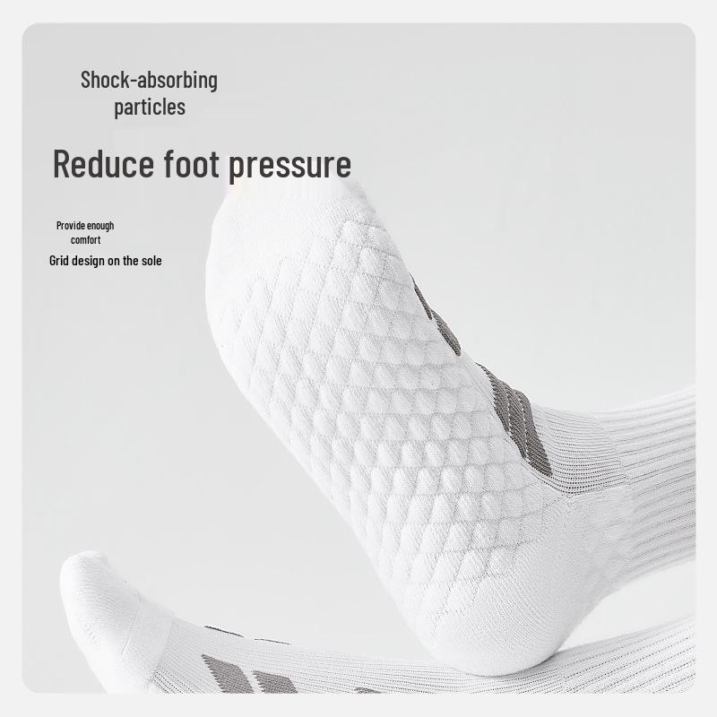 Men's Mid-Calf Thick Running Socks - Autumn/Winter Sports, Mountaineering, Basketball