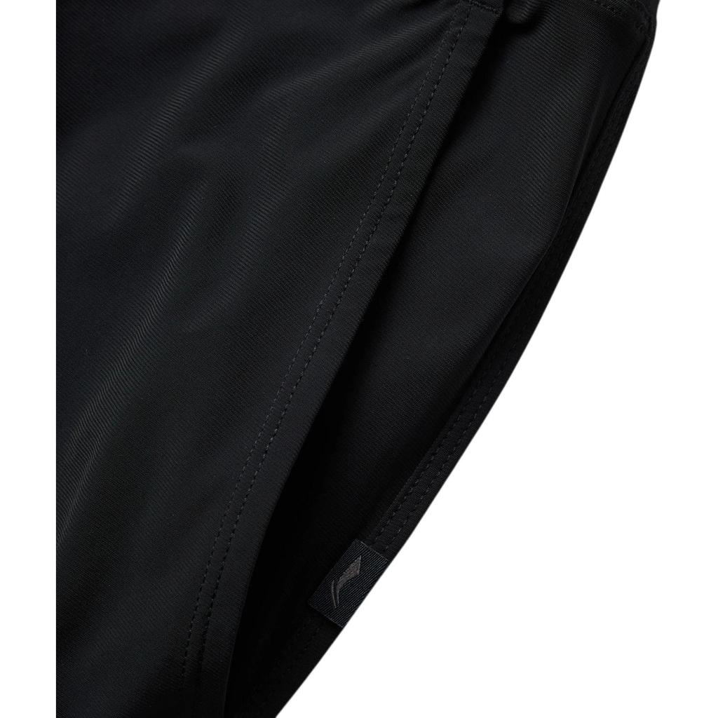 Li Ning Fitness Series Casual Comfortable Solid Color Knitted Sports Pants Women Pants Black AKYU002-1