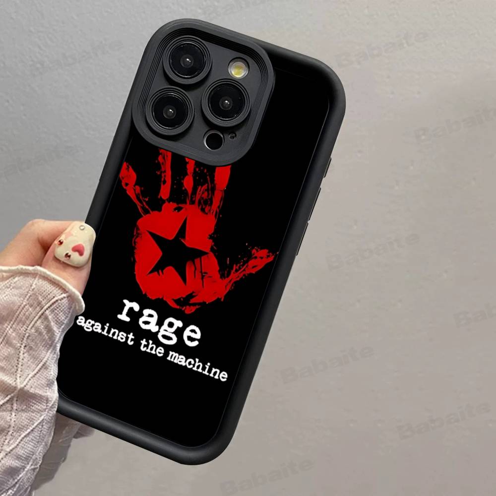 

Band Rage A-Against The M-Machine Классический чехол для телефона для IPhone 17 16 15 14 13 12 11 Air Plus Pro Max Мягкая задняя крышка iPhone 14 pro