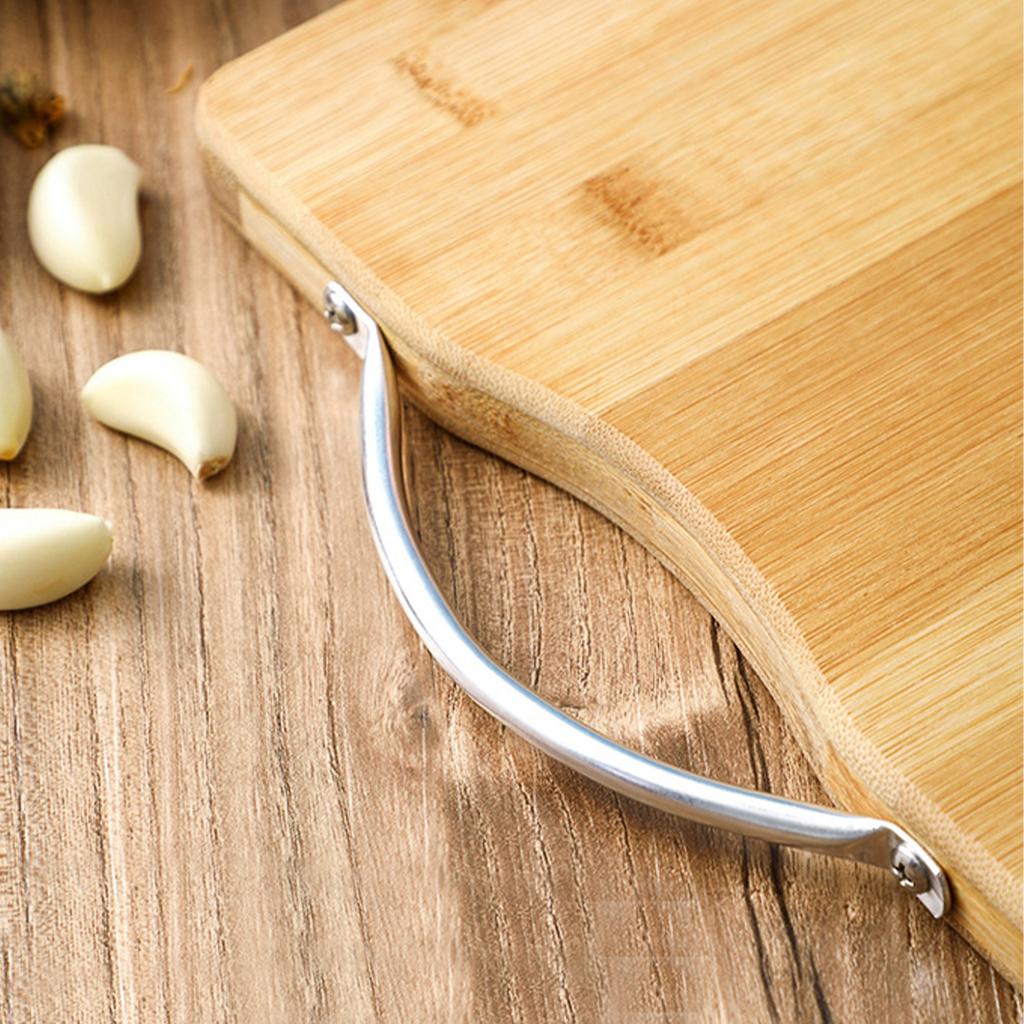 Chopping Board Thickened Bamboo Stable Sturdy Anti Crack Easy To Clean Kitchen Cutting Board with Hanging Hole